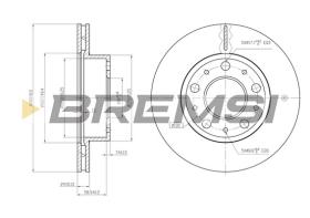 Bremsi CD7171V - DISCO DE FRENO | BRAKE DISCS