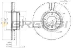 Bremsi CD7202V - DISCO DE FRENO | BRAKE DISCS