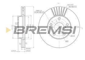 Bremsi CD7216V - DISCO DE FRENO | BRAKE DISCS