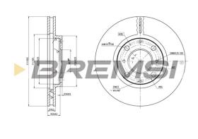 Bremsi CD7231V - DISCO DE FRENO | BRAKE DISCS