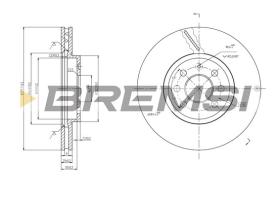 Bremsi CD7236V - DISCO DE FRENO | BRAKE DISCS