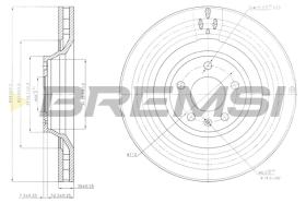 Bremsi CD7238V - DISCO DE FRENO | BRAKE DISCS