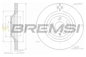 Bremsi CD7240V - DISCO DE FRENO | BRAKE DISCS