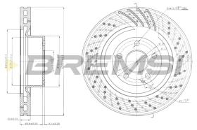Bremsi CD7248V - DISCO DE FRENO | BRAKE DISCS