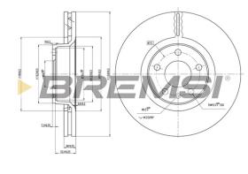 Bremsi CD7277V - DISCO DE FRENO | BRAKE DISCS