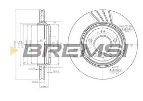 Bremsi CD7280V - DISCO DE FRENO | BRAKE DISCS