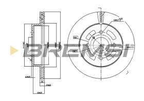 Bremsi CD7287V - DISCO DE FRENO | BRAKE DISCS