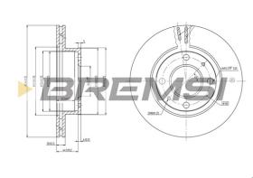 Bremsi CD7301V - DISCO DE FRENO | BRAKE DISCS