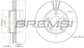 Bremsi CD7311V - DISCO DE FRENO | BRAKE DISCS