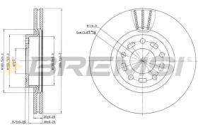 Bremsi CD7312V - DISCO DE FRENO | BRAKE DISCS