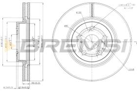 Bremsi CD7315V - DISCO DE FRENO | BRAKE DISCS