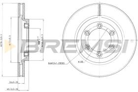 Bremsi CD7346V - DISCO DE FRENO | BRAKE DISCS