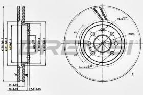 Bremsi CD7374V - DISCO DE FRENO | BRAKE DISCS