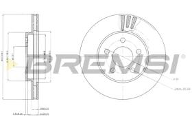 Bremsi CD7376V - DISCO DE FRENO | BRAKE DISCS