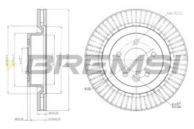 Bremsi CD7432V - DISCO DE FRENO | BRAKE DISCS