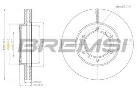 Bremsi CD7441V - DISCO DE FRENO | BRAKE DISCS