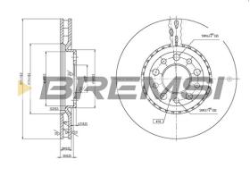 Bremsi CD7449V - DISCO DE FRENO | BRAKE DISCS
