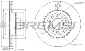 Bremsi CD7456V - DISCO DE FRENO | BRAKE DISCS