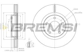 Bremsi CD7478V - DISCO DE FRENO | BRAKE DISCS