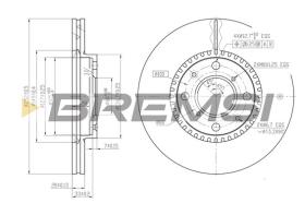 Bremsi CD7520V - DISCHI FRENO | BRAKE DISCS