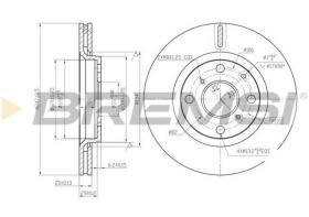 Bremsi CD7527V - DISCO DE FRENO | BRAKE DISCS