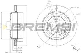 Bremsi CD7531V - DISCO DE FRENO | BRAKE DISCS