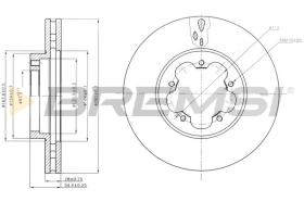 Bremsi CD7554V - DISCO DE FRENO | BRAKE DISCS