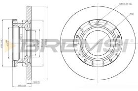 Bremsi CD7573S - DISCO DE FRENO | BRAKE DISCS