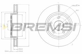 Bremsi CD7593V - DISCO DE FRENO | BRAKE DISCS