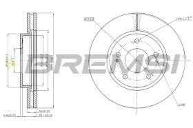 Bremsi CD7599V - DISCO DE FRENO | BRAKE DISCS