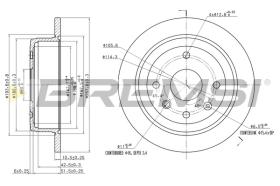 Bremsi CD7606S - DISCO DE FRENO | BRAKE DISCS