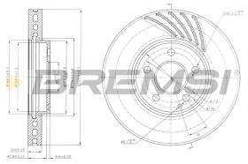 Bremsi CD7638V - DISCO DE FRENO | BRAKE DISCS