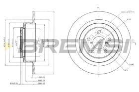 Bremsi CD7647S - DISCO DE FRENO | BRAKE DISCS
