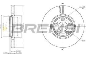 Bremsi CD7648V - DISCHI FRENO | BRAKE DISCS