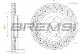 Bremsi CD7650V - DISCO DE FRENO | BRAKE DISCS