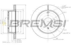 Bremsi CD7660V - DISCO DE FRENO | BRAKE DISCS