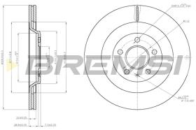 Bremsi CD7667V - DISCO DE FRENO | BRAKE DISCS
