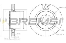 Bremsi CD7683V - DISCO DE FRENO | BRAKE DISCS