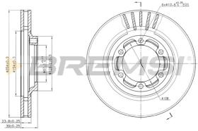 Bremsi CD7685V - DISCO DE FRENO | BRAKE DISCS