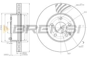 Bremsi CD7690V - DISCO DE FRENO | BRAKE DISCS