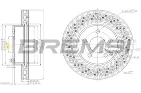Bremsi CD7693V - DISCO DE FRENO | BRAKE DISCS