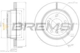 Bremsi CD7697V - DISCO DE FRENO | BRAKE DISCS