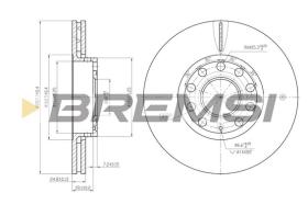 Bremsi CD7706V - DISCO DE FRENO | BRAKE DISCS