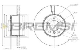 Bremsi CD7717V - DISCO DE FRENO | BRAKE DISCS