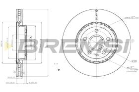 Bremsi CD7723V - DISCO DE FRENO | BRAKE DISCS