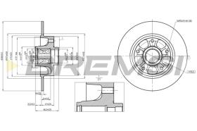 Bremsi CD7730S - DISCO DE FRENO | BRAKE DISCS