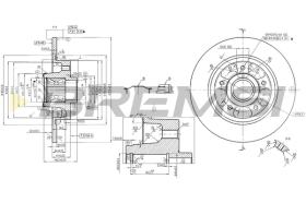 Bremsi CD7731S - DISCO DE FRENO | BRAKE DISCS