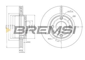 Bremsi CD7740V - DISCO DE FRENO | BRAKE DISCS