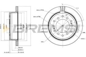 Bremsi CD7743V - DISCHI FRENO | BRAKE DISCS