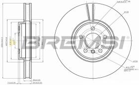 Bremsi CD7746V - DISCO DE FRENO | BRAKE DISCS